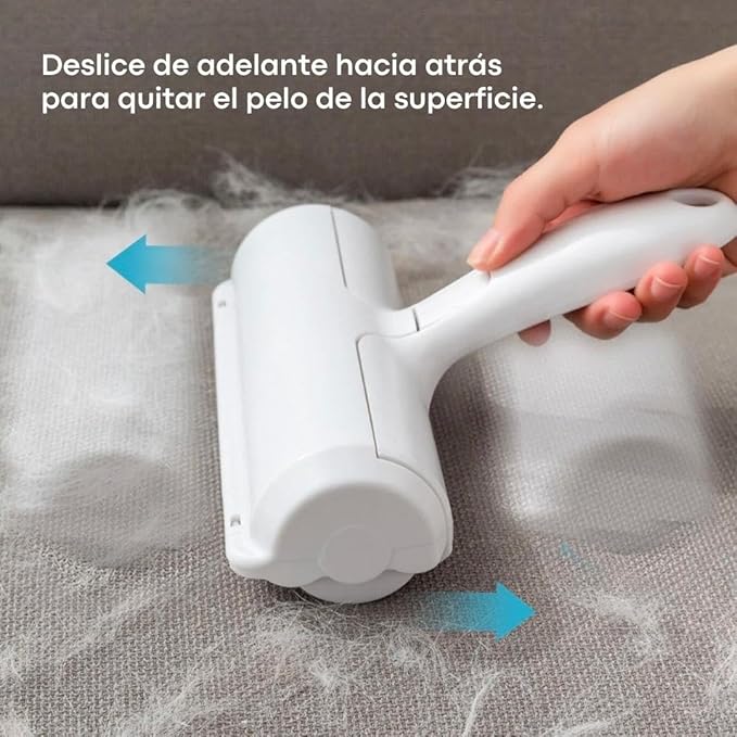 Quitapelos y Rodillos para Mascotas - Reutilizable y Fácil de Usar, para Perros, Gatos y Más