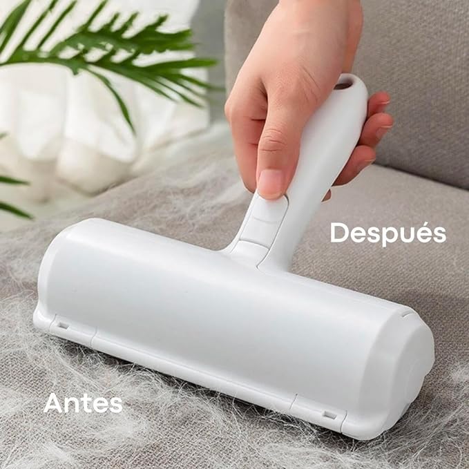 Quitapelos y Rodillos para Mascotas - Reutilizable y Fácil de Usar, para Perros, Gatos y Más