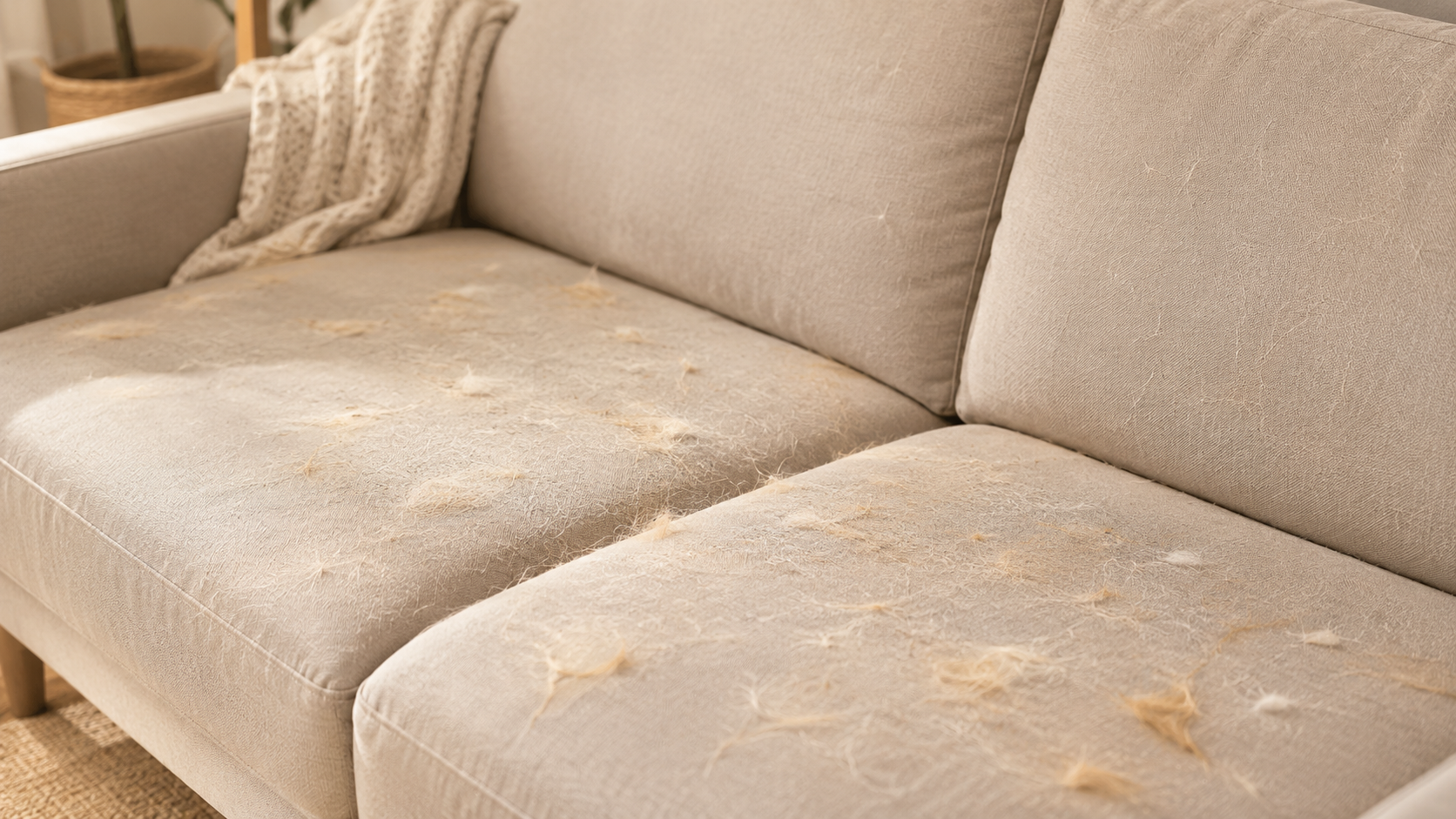 Sofa con pelo