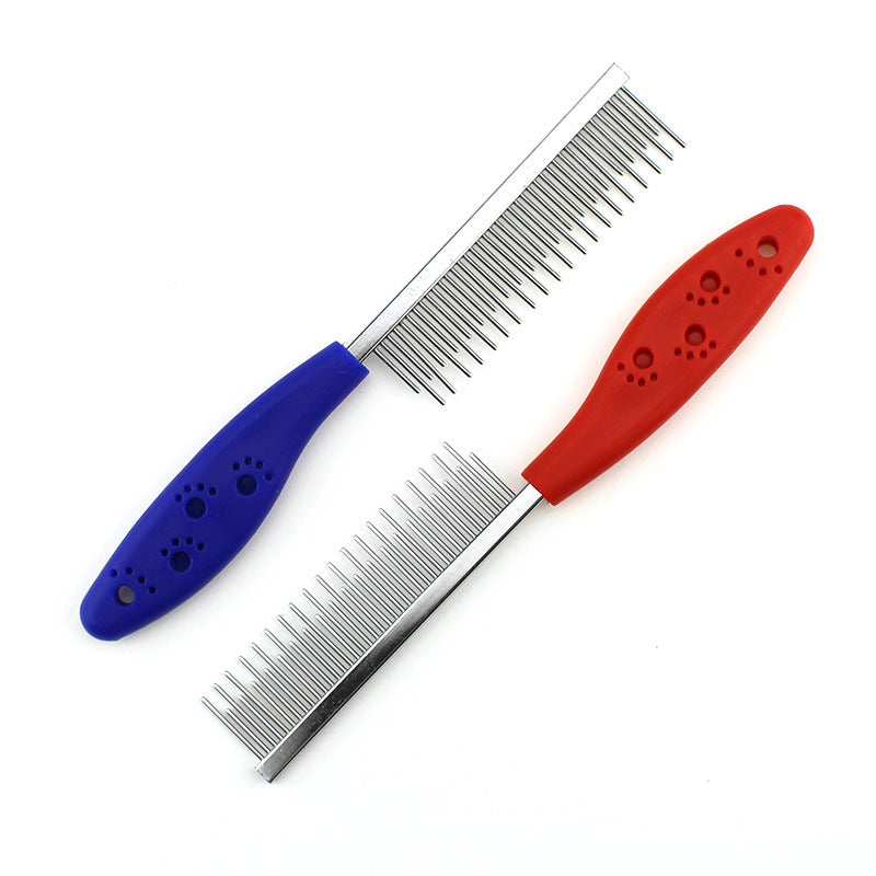 Peine de acero inoxidable para perros y gatos